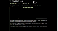 Desktop Screenshot of elevation88.com